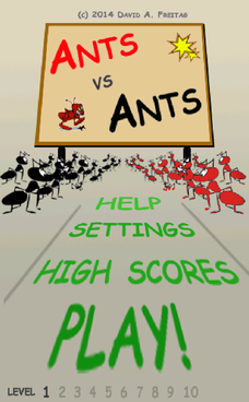 Ants vs. Ants main screen